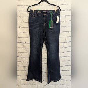 Style & Co Denim Flare Leg Mid Rise Jeans Women's Size 10P 10 Petite NWT
